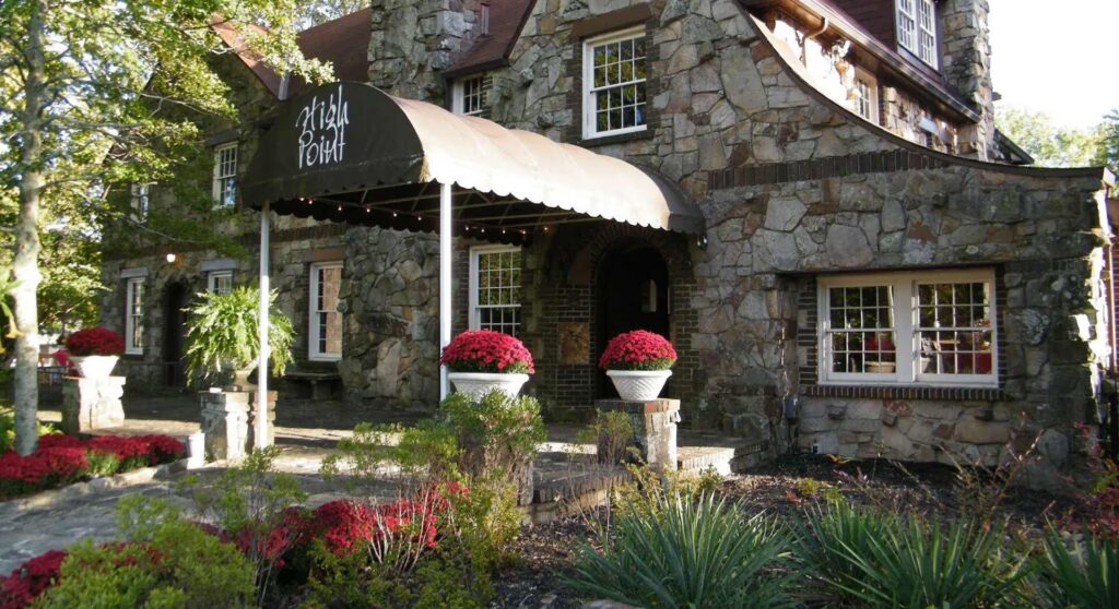 Exterior of High Point Restaurant